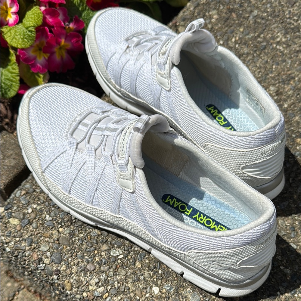 White Athletic Sneakers